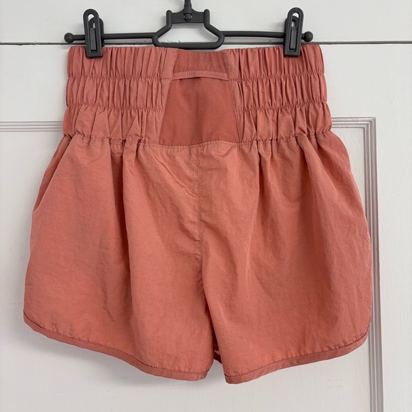 NWOT Free People Movement No Way Home Shorts in Brushed Apricot Small - Picture 5 of 7